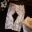 Bling Bling Blanche Perlage Perle Paillettes Tulle Gants Mariage 2026 Mariage