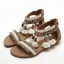 Bohemia Summer Black Street Wear Beach Flat Womens Sandals 2022 Ankle Strap Open / Peep Toe Sandals