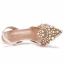 Chic / Beautiful White Pearl Rhinestone Prom Womens Shoes 2022 Pointed Toe 7 cm Stiletto Heels High Heels