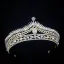 Vintage / Originale Doré Faux Diamant Alliage Mariage Tiare 2022 Accessoire Cheveux Mariage
