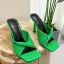 Chic / Beautiful Sky Blue Street Wear Womens Sandals 2022 9 cm Stiletto Heels Open / Peep Toe Sandals High Heels