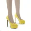 Mote Rød Lær Aften Pumps 2022 Patent Lær 13 cm Stiletthæler Spisse Pumps Høyhælte
