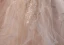 Charmant Weiß Perlenstickerei Perle Spitze Blumen Fallende Rüsche Leichtes Brautkleider / Hochzeitskleider 2024 Ballkleid Spaghettiträger Ärmellos Rückenfreies Sweep / Pinsel Zug