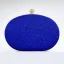Scintillantes Bleu Roi Faux Diamant Cocktail Pochette 2023