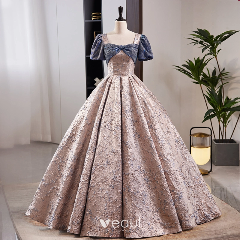 fashion square prom dresses A-line Square Neckline Red Prom Dress – daisystyledress main image 1