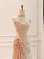 High End Sexy Rosa Strass Abendkleider 2026 Meerjungfrau Bandeau Ärmellos Rückenfreies Lange Abend Festliche Kleider