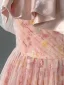 Elegante Rosa Pailletten Ballkleider 2026 Ballkleid Bandeau Ärmellos Rückenfreies Sweep / Pinsel Zug Festliche Kleider