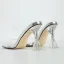 Transparent Silver Street Wear Womens Sandals High Heels 2022 9 cm Stiletto Heels Open / Peep Toe Sandals