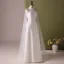 Elegant Hvide Rhinestone Gallakjoler 2024 Havfrue Høj Hals Ærmeløs Lange Galla Kjoler