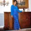 Chic / Belle Gris Perlage Paillettes Gland Vacances Robe De Soirée 2022 Trompette / Sirène V-Cou Manches Longues Fendue devant Longue Robe De Ceremonie