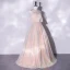 Sparkly Gold Sequins Prom Dresses 2022 A-Line / Princess Strapless Backless Floor-Length / Long Prom Formal Dresses