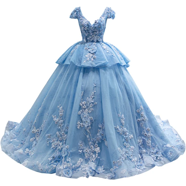 ally blue dress V Neck Aqua Blue Stretch Satin Mermaid Prom Dresses Custom Color / US4