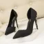 Charming White Metal Flower Glitter Wedding Shoes 2024 10 cm Stiletto Heels Pointed Toe Wedding High Heels PU