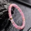 Charmant Fait main Rougissant Rose Dégradé De Couleur Fleur De Cerisier Cristal Naturel Bracelets Accessorize 2026