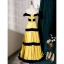 Fashion Yellow Satin Evening Dresses 2023 A-Line / Princess Strapless Sleeveless Backless Floor-Length / Long Evening Party Formal Dresses