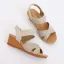 Roman Black Street Wear Womens Sandals 2022 5 cm Wedges Open / Peep Toe Sandals