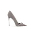 Vintage / Retro Dark Green Prom Bow Pumps 2024 Leather 10 cm Stiletto Heels Pointed Toe Pumps High Heels