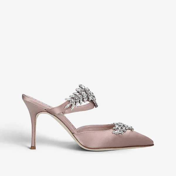 Chic / Beautiful Yellow Rhinestone Evening Party Womens Shoes 2022 8 cm Stiletto Heels Pointed Toe Womens Shoes High Heels