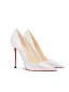 Schöne Weiß Abend Pumps 2026 Leder 12 cm Stilettos Spitzschuh Pumps Hochhackige