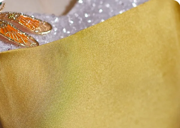 Fashion Yellow A-Line / Princess Prom Dresses 2024 Spaghetti Straps Sleeveless Backless Sweep Train Prom Formal Dresses