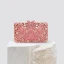 Mode Champagne Percé Faux Diamant Paillettes Métal Soirée Pochette 2022