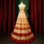 Haut de Gamme Champagne Plissée Robe De Soirée 2023 Princesse Encolure Carrée Manches Courtes Dos Nu Longue Promo Robe De Ceremonie