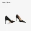 Chic / Beautiful Mint Green Evening Party Satin Pumps 2023 12 cm Stiletto Heels Pointed Toe Pumps High Heels
