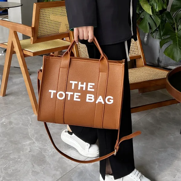 Modest / Simple Women Solid Color Tote Bag Brown Holiday Work Night Out Women's Bags 2023