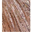 Scintillantes Haut de Gamme Rougissant Rose Perle Appliques Paillettes Robe De Soirée 2023 Princesse De l'épaule 3/4 Manches Dos Nu Longue Soirée Robe De Ceremonie