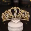 Niezwykły Złote Rhinestone Stop Ozdoby Do Włosów Ślubne 2022 Ślub Tiara