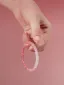 Mode Farbverlauf Rosa Kirschblüte Handgefertigt Natürlicher Kristall Armbänder Brautaccessoires 2025