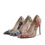 Chinese style Red Prom Embroidered Pumps 2023 12 cm Stiletto Heels Pointed Toe Pumps High Heels