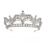 Sjarmerende Sølv Rhinestone Zirkon Bryllup Har Tilbehor Tiara 2022 Legering Tiara