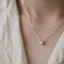 Simple Doré Argent sterling Zircon Colliers Accessorize 2023