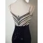 Sexy Argenté Bleu Marine Paillettes Robe De Soirée 2022 Trompette / Sirène Bretelles Spaghetti Sans Manches Dos Nu Fendue devant Longue Robe De Ceremonie