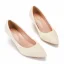 Élégant Blanche Perle Chaussure De Mariée 2022 5 cm Talons Aiguilles À Bout Pointu Mariage Escarpins Talons Hauts