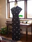 Vintage / Retro Black Embroidered Evening Party Cheongsam 2025 Trumpet / Mermaid High Neck Sleeveless Tea-length