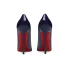 Fashion Navy Blue Evening Party Leather Pumps 2026 Patent Leather 12 cm Stiletto Heels Pointed Toe Pumps High Heels