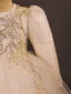 Bling Bling White Beading Sequins Bow Short Birthday Flower Girl Dresses 2024 Ball Gown Scoop Neck Long Sleeve