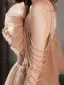 Charmant Rougissant Rose Robe De Soirée 2022 Princesse Bretelles Spaghetti Volants Sans Manches Dos Nu Perlage Longue Soirée Robe De Ceremonie