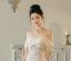 High-end White Pearl Lace Flower Wedding Dresses 2025 Trumpet / Mermaid Off-The-Shoulder Sleeveless Backless Sweep Train Wedding