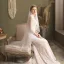Vintage / Originale Blanche Perle 1 m Voile De Mariée 2025