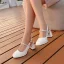 Vintage / Retro Black Street Wear Rhinestone Womens Shoes 2023 6 cm Thick Heels Square Toe Womens Shoes