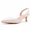 Simple Blanche Désinvolte Sandales Femme Talons Hauts 2023 5 cm Talons Aiguilles À Bout Pointu Sandales