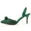 Sexy Summer Sky Blue Rhinestone Cocktail Party 2023 7 cm Stiletto Heels Pointed Toe Womens Sandals