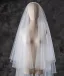 Simple Blanche 1 m Tulle Voile De Mariée 2025