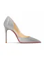 Charmant Argenté Soirée Escarpins 2026 Cuir 12 cm Talons Aiguilles À Bout Pointu Escarpins Talons Hauts