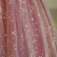 Élégant Bordeaux Paillettes Robe De Bal 2023 Princesse Bretelles Spaghetti Gonflée Manches Courtes Noeud Ceinture Dos Nu Longue Robe De Ceremonie