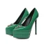 Mote Rød Lær Aften Pumps 2022 Patent Lær 13 cm Stiletthæler Spisse Pumps Høyhælte