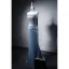 Sexy Bleu Ciel Faux Diamant Robe De Soirée 2026 Trompette / Sirène Bustier Sans Manches Dos Nu Train De Balayage Soirée Robe De Ceremonie